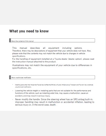 toyota mark x 2016 2017 2018 2019 owners manual